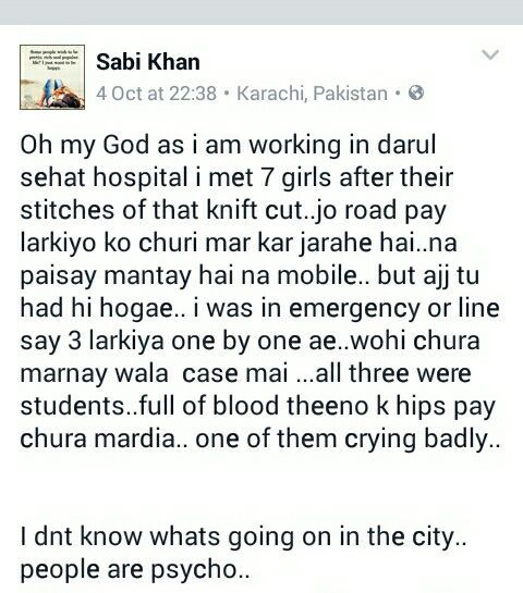 Key Suspect in Karachi Knife Attacker Case Arrested Claims Police